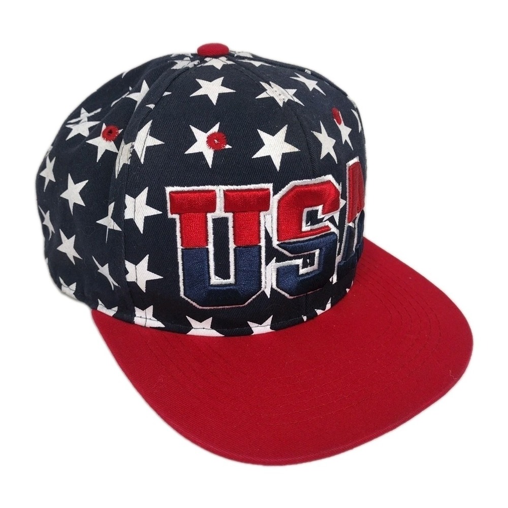 Ace Cap Inc USA Embroidered Snapback Hat Cap Stars